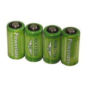  LiFePO4 17335 Rechargeable Cell CR123A Battery 3.0V 