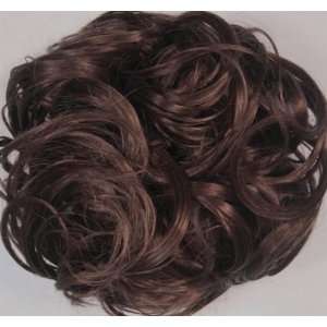  7 PONY FASTENER Hair Scrunchie Wig KATIE #6 CHESTNUT 