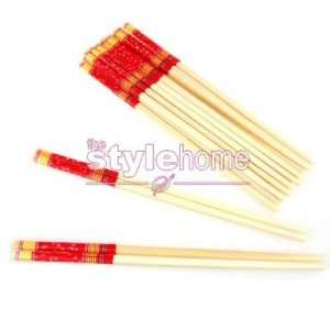   Asian Chinese Traditional Natural Bamboo Chopsticks