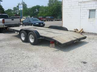 6533 Road Boss 83 x 18 USED 7,000 GVW Ramps 2004 Black  