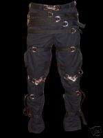 Goth Punk straight jacket styleRave pants 32 X 30  