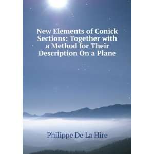   Method for Their Description On a Plane Philippe De La Hire Books