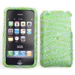 Apple iPhone 3G / 3GS Crystal, Green Zebra Full 