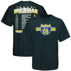  Michigan Wolverines Navy Blue Route 09 Football Schedule 