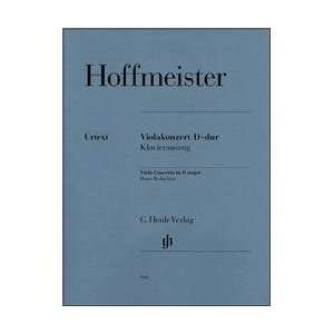   Viola Concerto D Major By Hoffmeister (Standard) Musical Instruments