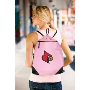   University of Louisville OFFICIAL College Logo Drawstring Bags   For
