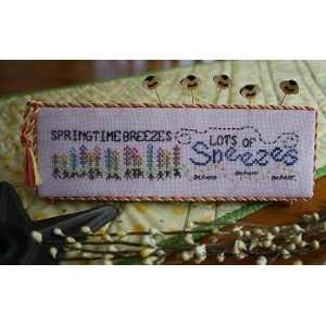  Spring Sneezes   Cross Stitch Pattern Arts, Crafts 