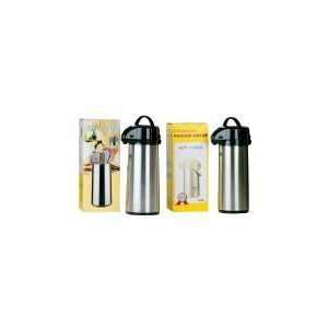  LITER, STAINLESS STEEL WITH GLASS LINER. SWIVEL BOTTOM.(1 Each/Unit