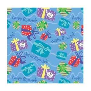  Unique Industries Printed Gift Wrap 30X5 Feet Birthday Gifts 