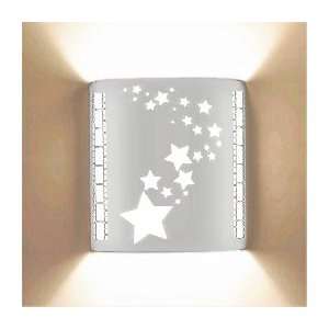  Stars Stainless Steel Theatrical Laser Cut Sconce