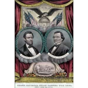  Abraham Lincoln Campaign for President   24x36 Poster 