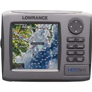 LOWRANCE 000 0140 23 HDS5M NAUTIC INSIGHT GPS CHARTPLOTTER 