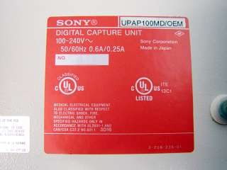 Sony UPA P100MD Digital Capture Unit UPAP100MD/OEM  