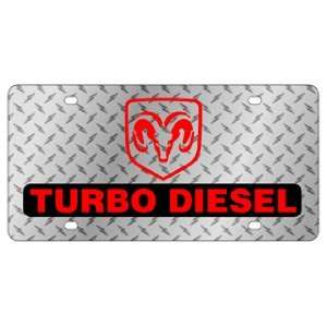  Dodge Ram Turbo Diesel License Plate Automotive