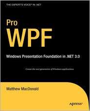   .NET 3.0, (1590597826), Matthew MacDonald, Textbooks   