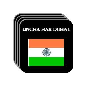  India   UNCHA HAR DEHAT Set of 4 Mini Mousepad Coasters 