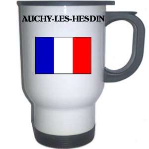  France   AUCHY LES HESDIN White Stainless Steel Mug 
