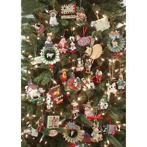   of 36 Country Heritage Farm Animal Christmas Ornaments
