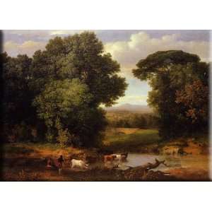   Aqueduct 16x11 Streched Canvas Art by Inness, George