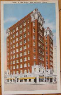 1930 Postcard Robert E Lee Hotel San Antonio, Texas TX  