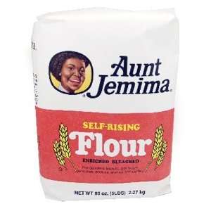 Aunt Jemima Self Rising Flour 5 Lb (Pack of 8)  Grocery 