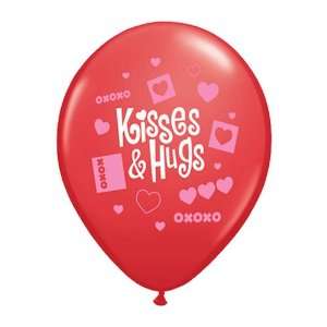  11 Kisses & Hugs Xoxo Balloons (100 ct) Toys & Games
