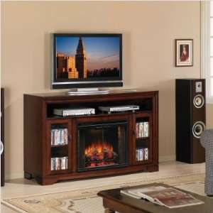  Bundle 50 Santa Monica Electric Fireplace & TV Stand in 