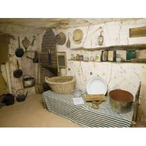 com Display of Old Opal Miners Home, Coober Pedy, Outback, Australia 