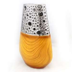    Vase interior design Authentik metal timber.