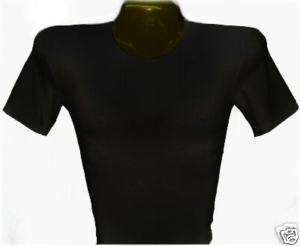 Compression T Shirt Gynecomastia Undershirt 3XL Blk  