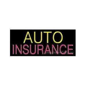 Auto Insurance Neon Sign 13 x 32
