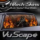 Vuscape Truck Rear Window Graphic   SKULL CREST items in Graphics 