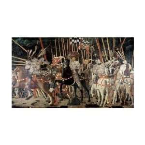 Paulo Uccello   Battle Of San Romano The Counter Attack Of Michelotto 