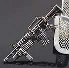 Military Gun Weapon Model Gatling Minigun KeyChain Ring items in 