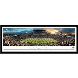  University of Oregon Autzen Framed Panoramic Stadium Print 