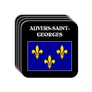 Ile de France   AUVERS SAINT GEORGES Set of 4 Mini Mousepad Coasters
