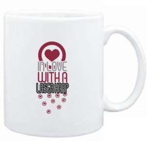  Mug White  in love with a Laser Harp  Instruments 