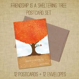  Sheltering Tree Postcard Set Baby