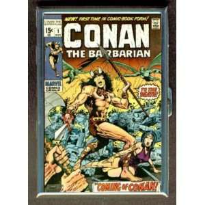  CONAN THE BARBARIAN COMIC BOOK #1 CIGARETTE CASE WALLET 