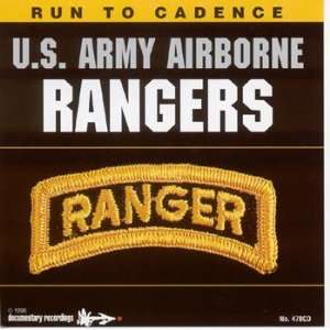  Run To Cadence US Army Airborne Rangers Audio CD 