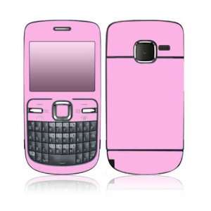 Nokia C3 00 Decal Skin   Simply Pink