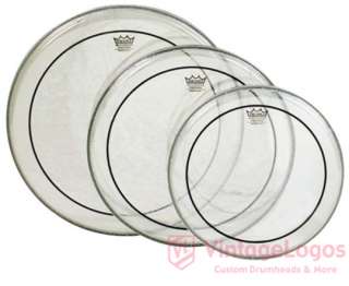 REMO Clear Pinstripe Tom Pack drum heads 12 13 16  