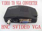 CCTV BNC/RCA S Video AV to VGA Adapter Convertor UKP&P