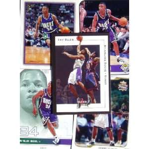 Ray Allen 20 Card Set with 2 Piece Acrylic Case  Sports 