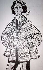 689 Vintage TOPPER Crochet Pattern Reproduction SZ 8 16  