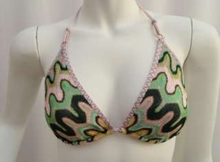   Auth Missoni Knitted Bikini Swimsuit UK10 IT42   RRP265.oo GBP  