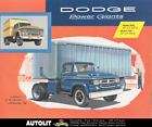 1958 Dodge Model 600 700 Truck Brochure Chassis Cab COE