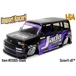   Import Racers Black Scion XB 164 Scale Die Cast Car Toys & Games