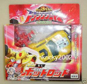 Takara Transformers Armada Micron MC 03 Hot Shot Rod with Jolt Figure 