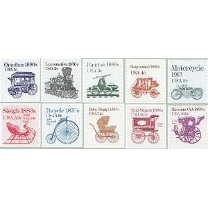  USA Stamps MNH Vintage Transport from late 19th and early 